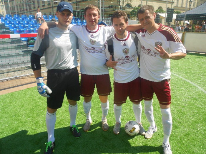 Победа в чемпионате Европы по уличному футболу 2013